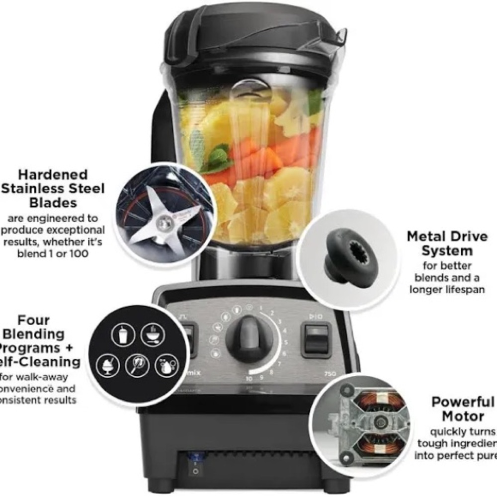 Vitamix plus duty power mixer 750 unit